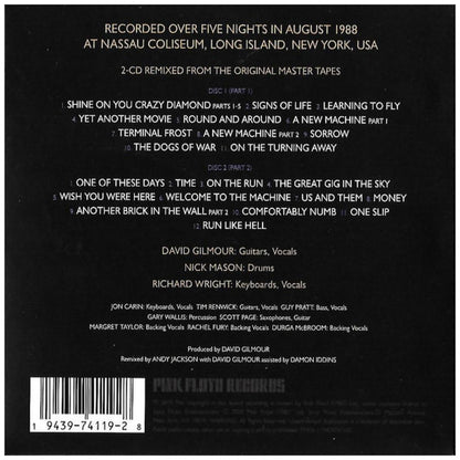 PINK FLOYD - DELICATE SOUND OF THUNDER (2CD) | CD