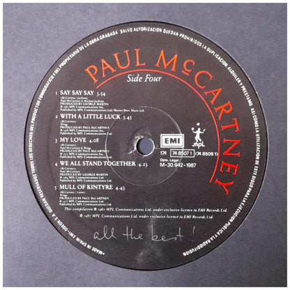 PAUL MCCARTNEY - ALL THE BEST! (2LP) | VINILO USADO