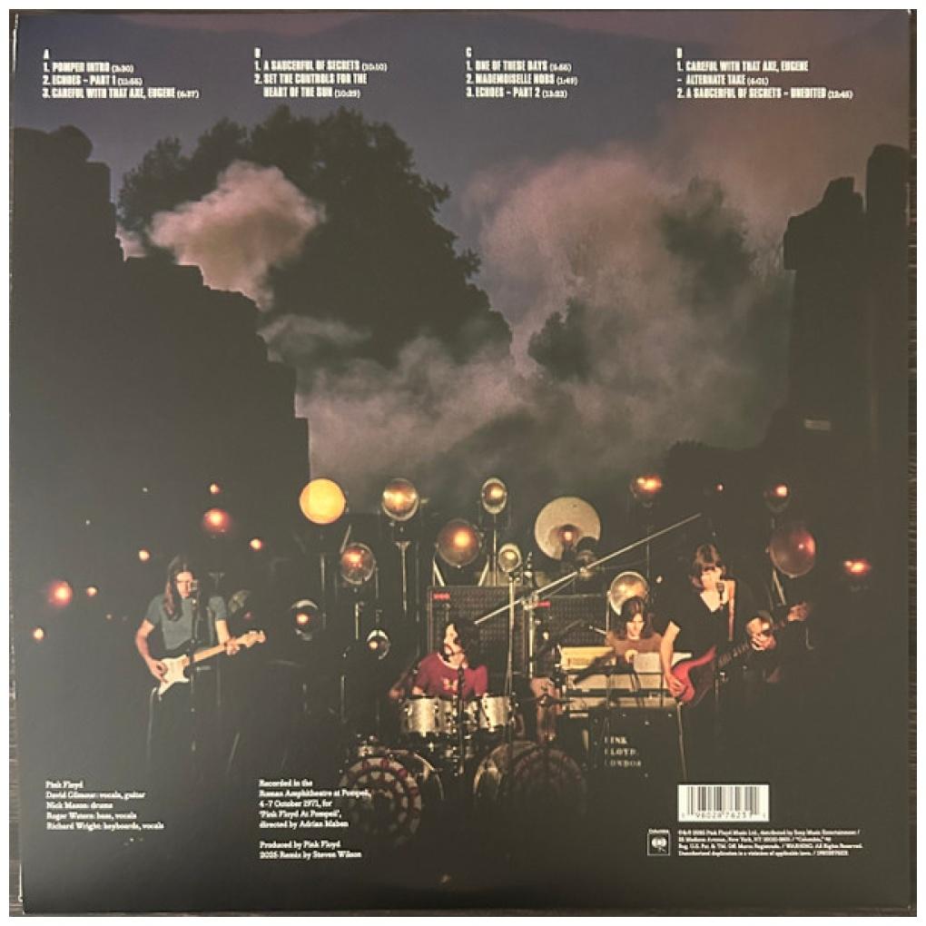 PINK FLOYD - AT POMPEII MCMLXXII (2025) (2LP) | VINILO