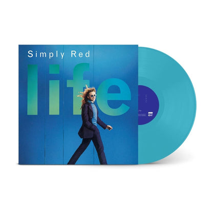 (PREVENTA) SIMPLY RED - LIFE (LTD NAD) (CURACAO BLUE ECO-VINYL) (UK) | VINILO