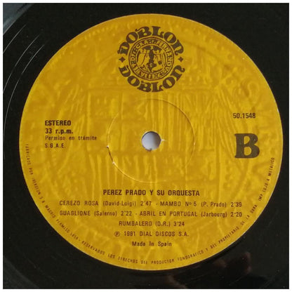 PEREZ PRADO - PEREZ PRADO Y SU ORQUESTA | VINILO USADO