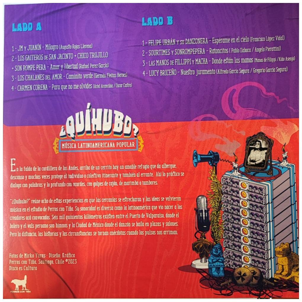 ¿QUIHUBO? - MUSICA LATINOAMERICANA POPULAR | VINILO