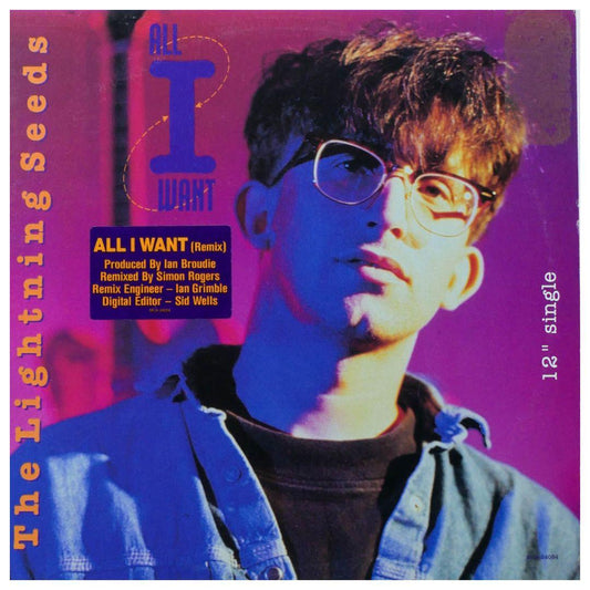 THE LIGHTNING SEEDS - ALL I WANT | 12" MAXI SINGLE USADO