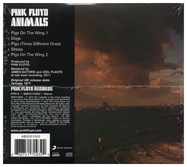 PINK FLOYD - ANIMALS (DVERSION) (DIGIPACK) | CD