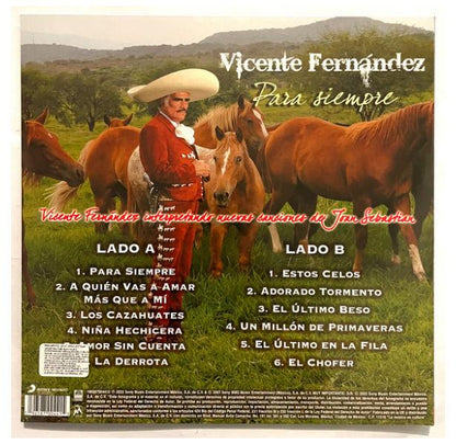 VICENTE FERNANDEZ - PARA SIEMPRE | VINILO