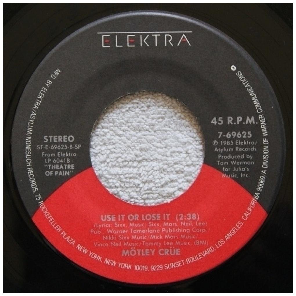 MOTLEY CRUE - SMOKIN' IN THE BOYS ROOM | 7" SINGLE USADO