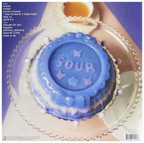 OLIVIA RODRIGO - SOUR (ALTERNATIVE ARTWORK+POSTER)(BLUE VINYL) | VINILO