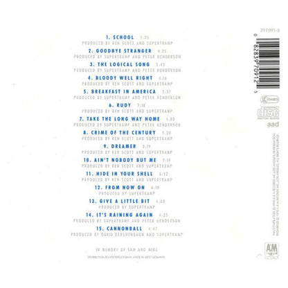 SUPERTRAMP - THE VERY BEST | CD