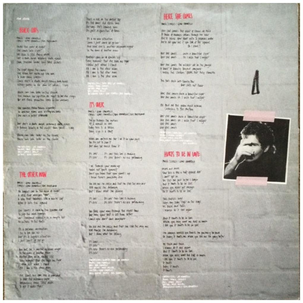 GINO VALELLI - BLACK CARS | VINILO USADO