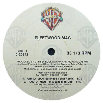 FLEETWOOD MAC - FAMILY MAN (VDE-NUEVO/SELLADO) | 12" MAXI SINGLE VINILO USADO