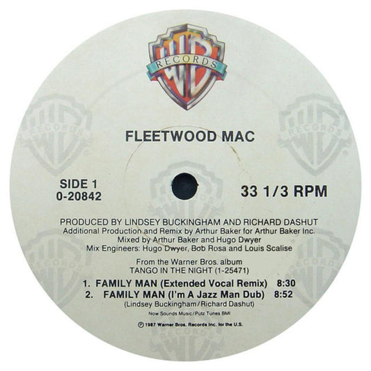 FLEETWOOD MAC - FAMILY MAN (VDE-NUEVO/SELLADO) | 12" MAXI SINGLE VINILO USADO