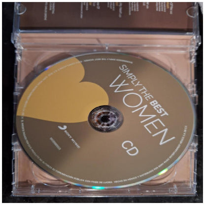 WOMEN: SIMPLY THE BEST - VARIOS ARTISTAS (CD+DVD) | CD