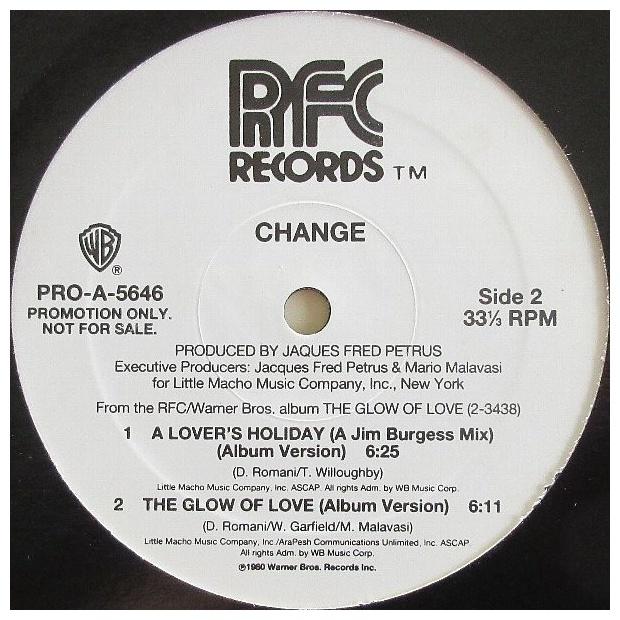 CHANGE - A LOVER S HOLIDAY | 12" MAXI SINGLE USADO