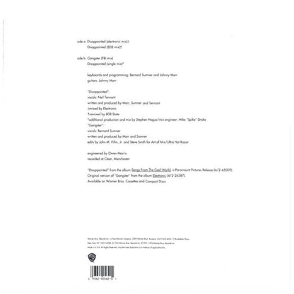 ELECTRONIC - DISAPPOINTED | 12'' MAXI SINGLE USADO
