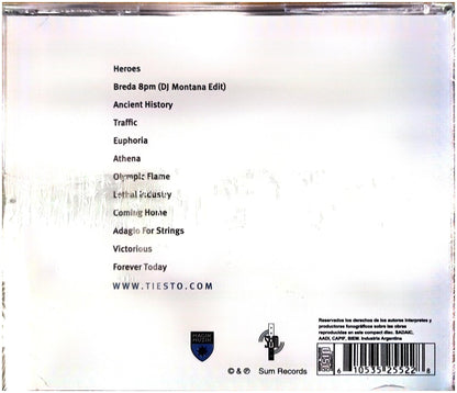 DJ TIESTO - PARADE OF THE ATHLETES   | CD
