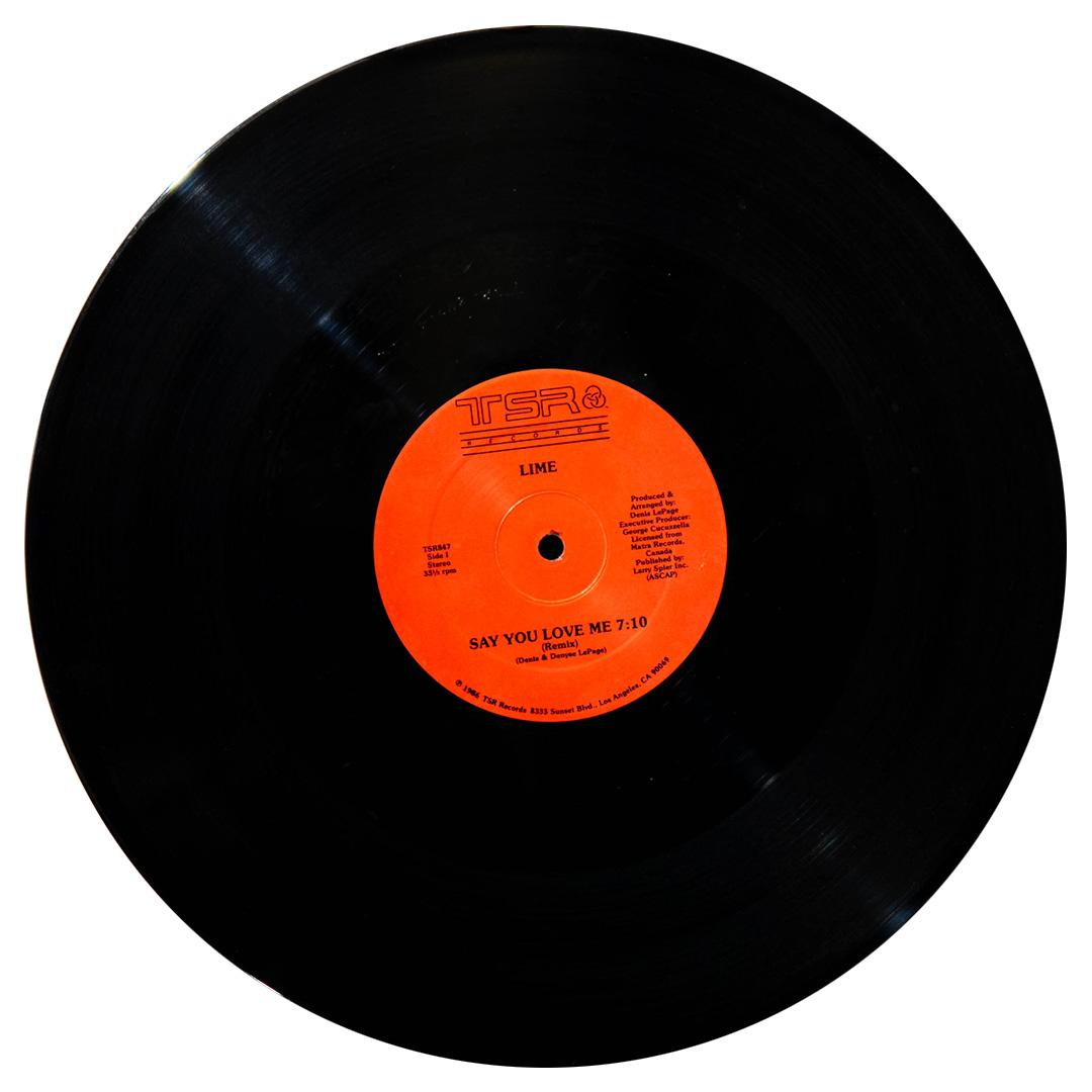 LIME - SAY YOU LOVE ME | 12" MAXI SINGLE USADO