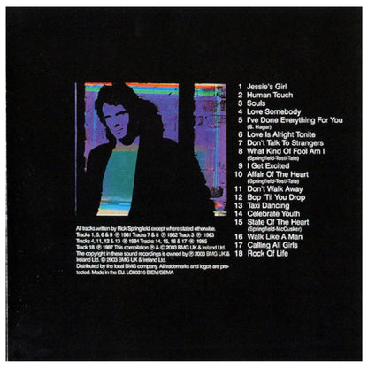 RICK SPRINGFIELD - BEST OF RICK SPRINGFIELD | CD
