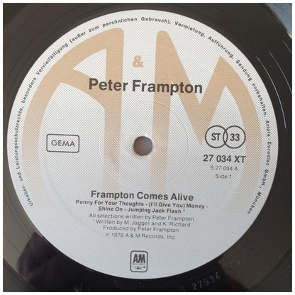 PETER FRAMPTON - COMES ALIVE (2LP) | VINILO USADO