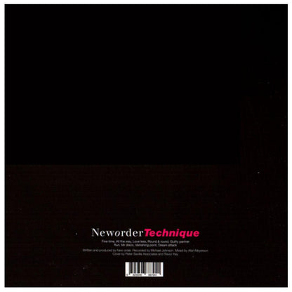 NEW ORDER - TECHNIQUE  | VINILO