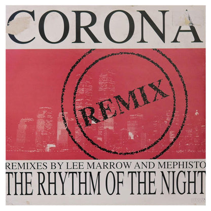 CORONA  - THE RHYTHM OF THE NIGHT - REMIX | 12" MAXI SINGLE USADO