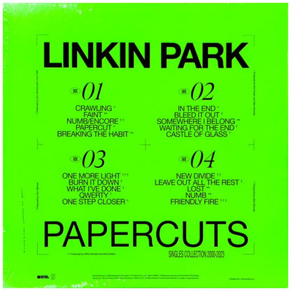 LINKIN PARK  - PAPERCUTS: SINGLES COLLECTION (2LP) | VINILO