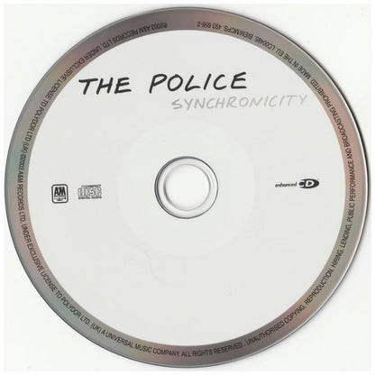 POLICE - SYNCHRONICITY (BONUS: VIDEO EVERY BREATH YOU TAKE)  | CD