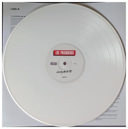 LOS PRISIONEROS   - LA VOZ DE LOS 80 S (WHITE VINYL) | VINILO