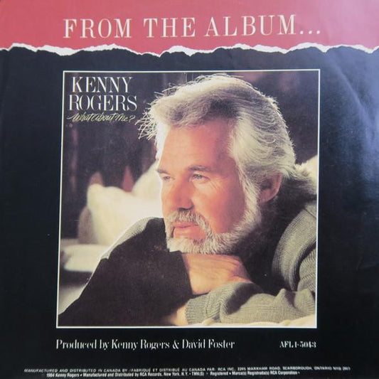 KENNY ROGERS, KIM CARNES FT. JAMES INGRAM - WHAT ABOUT ME? | 7" SINGLE VINILO USADO