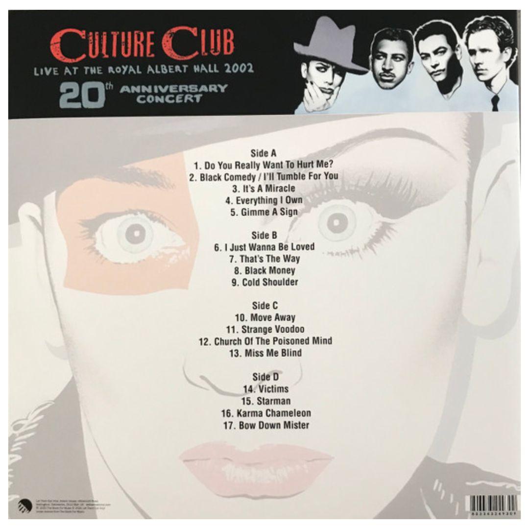 CULTURE CLUB - LIVE AT ROYAL ALBERT HALL 2002 (2LP) | VINILO