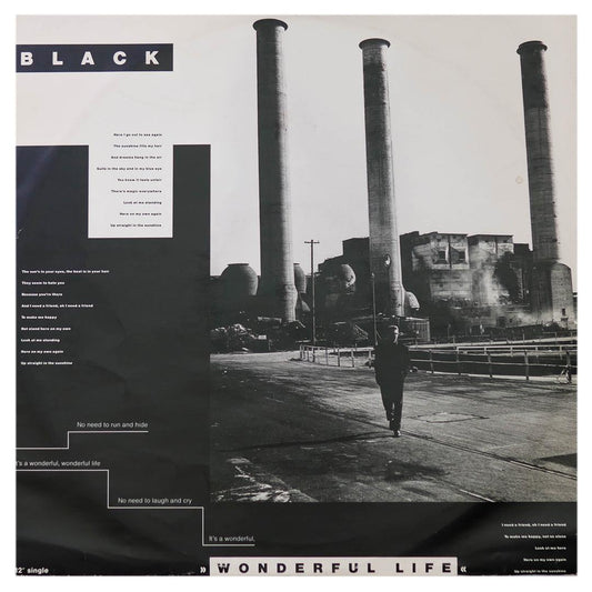 BLACK  - WONDERFUL LIFE | 12" MAXI SINGLE USADO