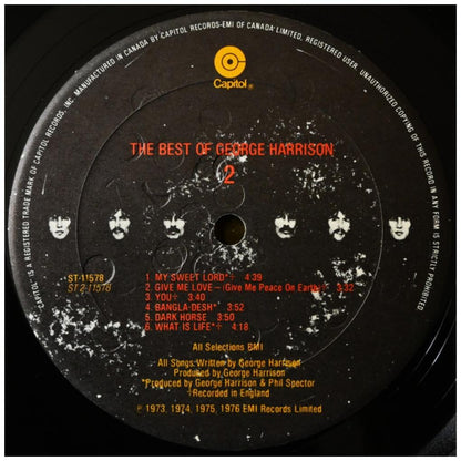 GEORGE HARRISON - THE BEST OF | VINILO USADO