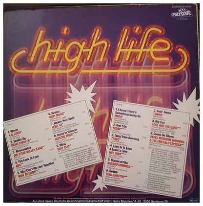 HIGH LIFE - ORIGINAL TOP HITS INTERNATIONAL | VINILO USADO