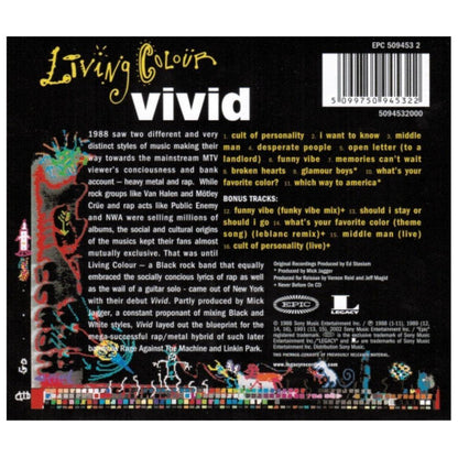 LIVING COLOUR - VIVID | CD