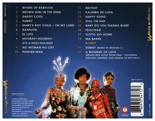 BONEY M - THE MAGIC OF  | CD