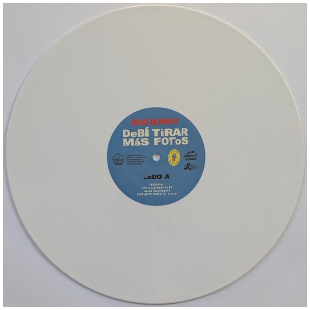 BAD BUNNY - DEBI TIRAR MAS FOTOS (2LP) (WHITE VINYL) | VINILO