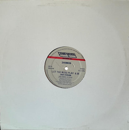 SHANNON - LET THE MUSIC PLAY  | 12" MAXI SINGLE USADO