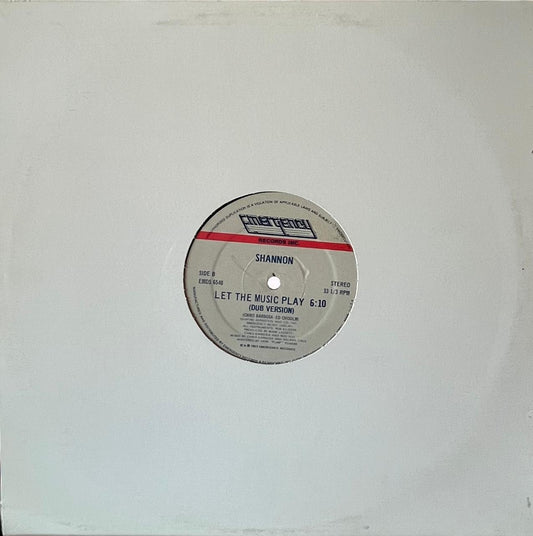 SHANNON - LET THE MUSIC PLAY  | 12" MAXI SINGLE USADO
