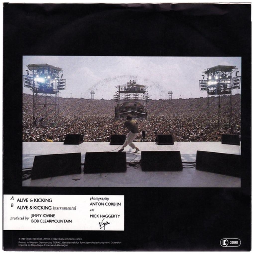 SIMPLE MINDS - ALIVE & KICKING | 7" SINGLE USADO