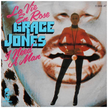 GRACE JONES - LA VIE EN ROSE | 7" SINGLE USADO