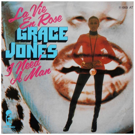GRACE JONES - LA VIE EN ROSE | 7" SINGLE USADO