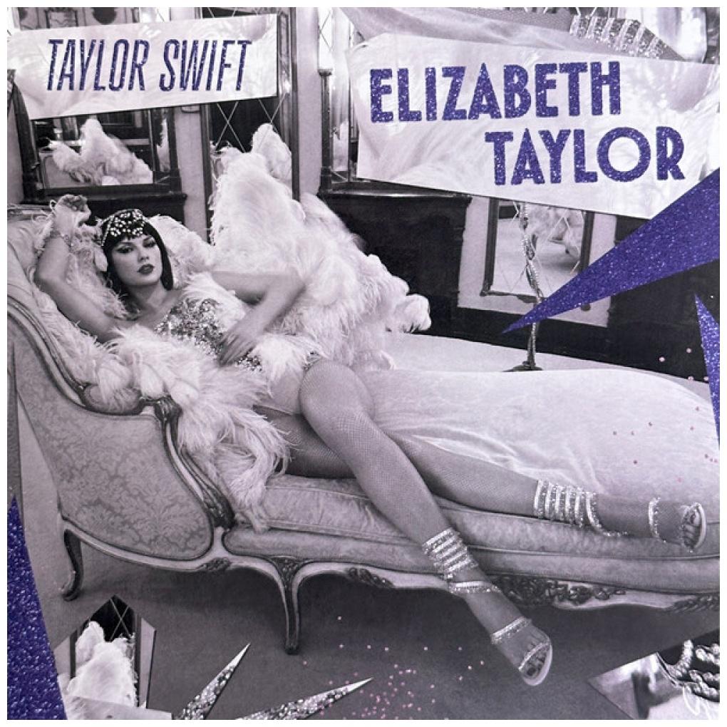 TAYLOR SWIFT - ELIZABETH TAYLOR (7" SINGLE) (RSD EXCLUSIVE) (VIOLET GLITTER VINYL) | VINILO