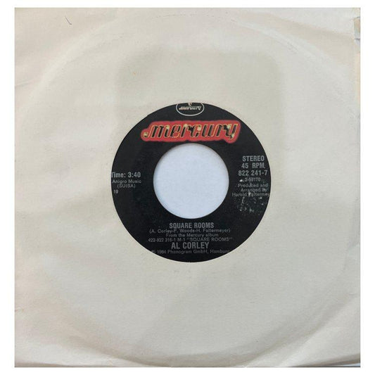 AL CORLEY - SQUARE ROOMS | 7" SINGLE VINILO USADO