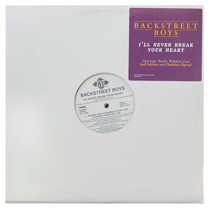 BACKSTREET BOYS - I LL NEVER BREAK YOUR HEART (2LP) | 12" MAXI SINGLE USADO