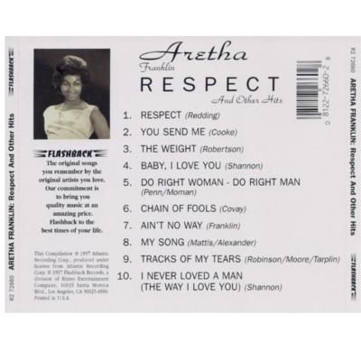 ARETHA FRANKLIN - RESPECT OTHER HITS | CD