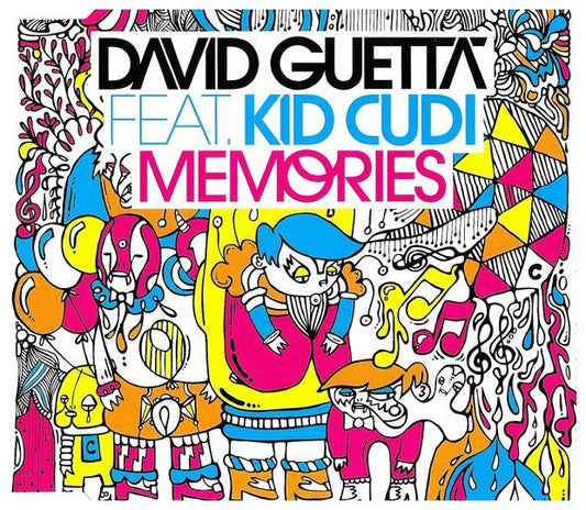 DAVID GUETTA feat. KID CUDI - MEMORIES | CD SINGLE USADO