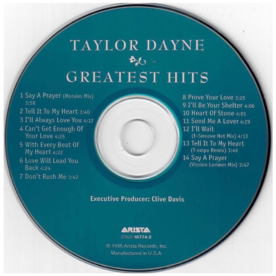 TAYLOR DAYNE - GREATEST HITS |CD