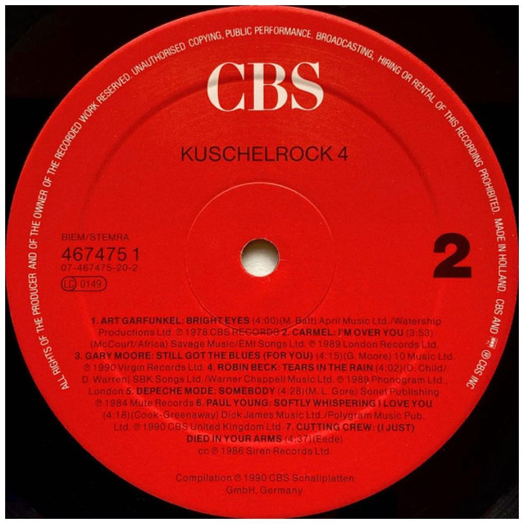 KUSCHELROCK 4 - VARIOUS ARTISTS (3LP) | VINILO USADO