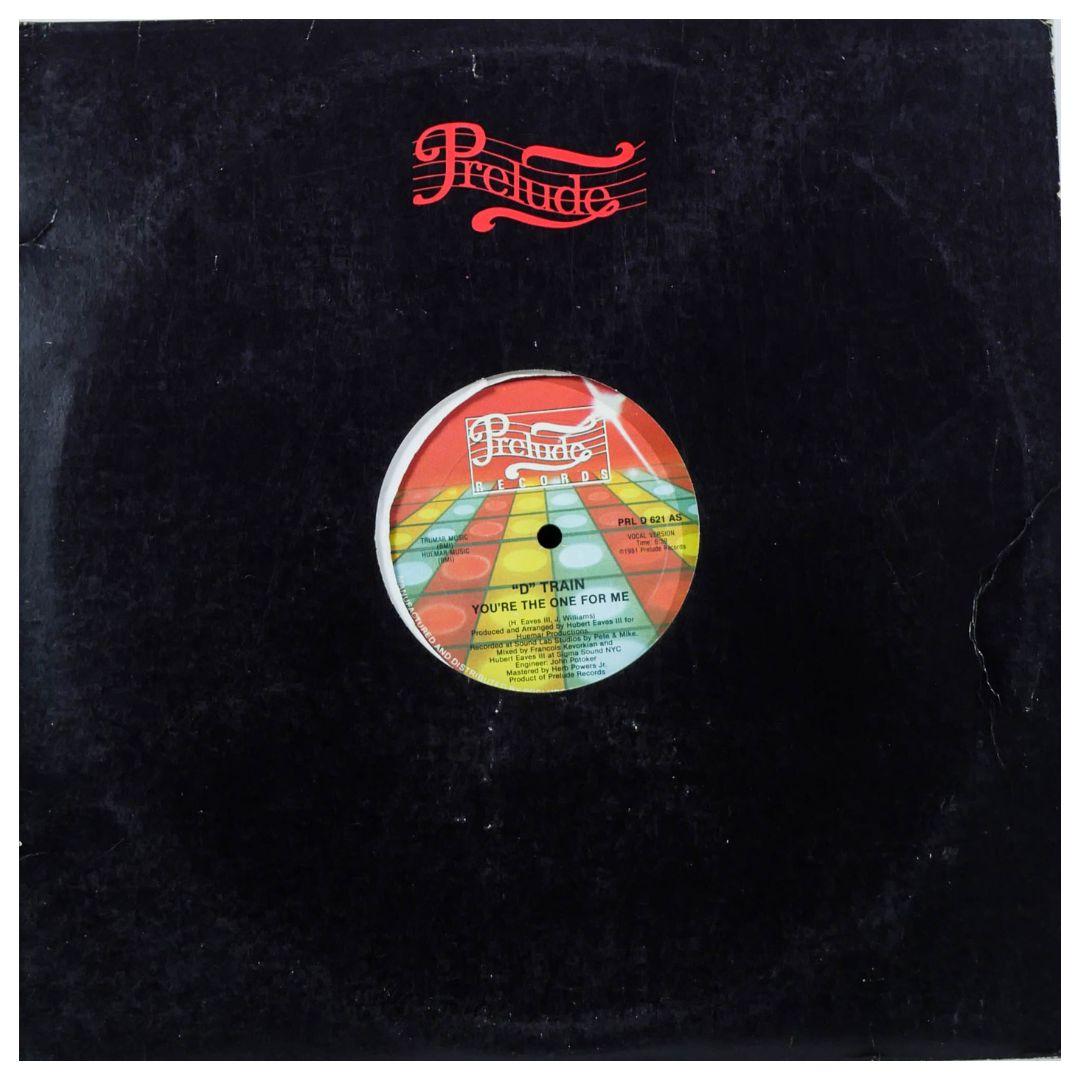 D TRAIN - YOU RE THE ONE FOR ME | 12" MAXI SINGLE USADO