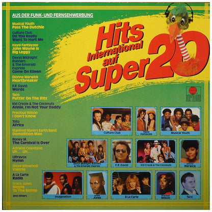 HITS INTERNATIONAL - AUF SUPER 20 | VINILO USADO