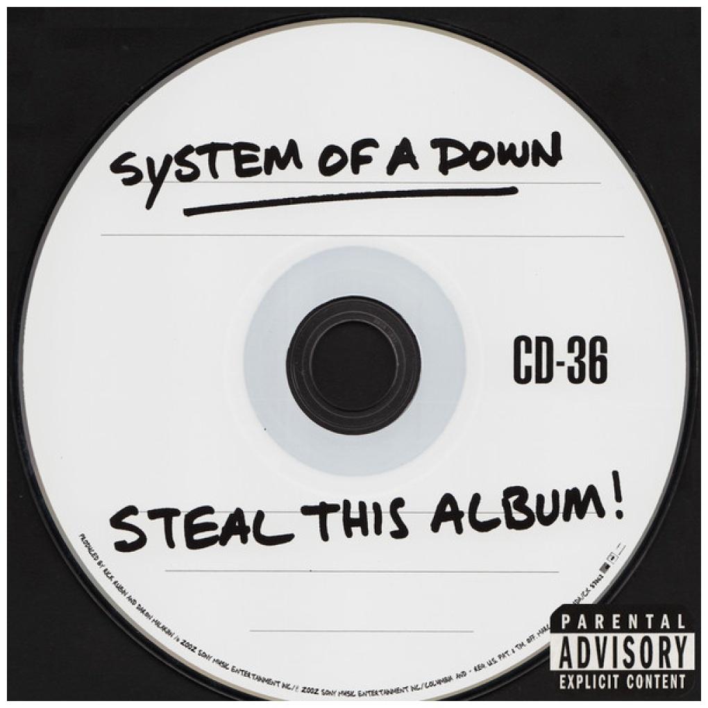 SYSTEM OF A DOWN - STEAL THIS ALBUM | CD